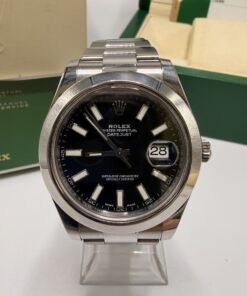 Rolex Datejust II ref 116300 2018 partiellement stické