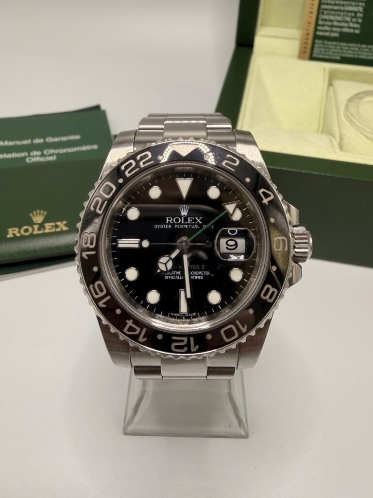 Rolex GMT-MASTER II ref 116710LN année 2009 Full Set