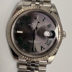 Rolex Datejust 41 ref 126334 Wimbledon With Service Card From 2022 — photo 1