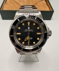Rolex Submariner (No Date) carte de révision Rolex 2022 ref 5513 année 1971