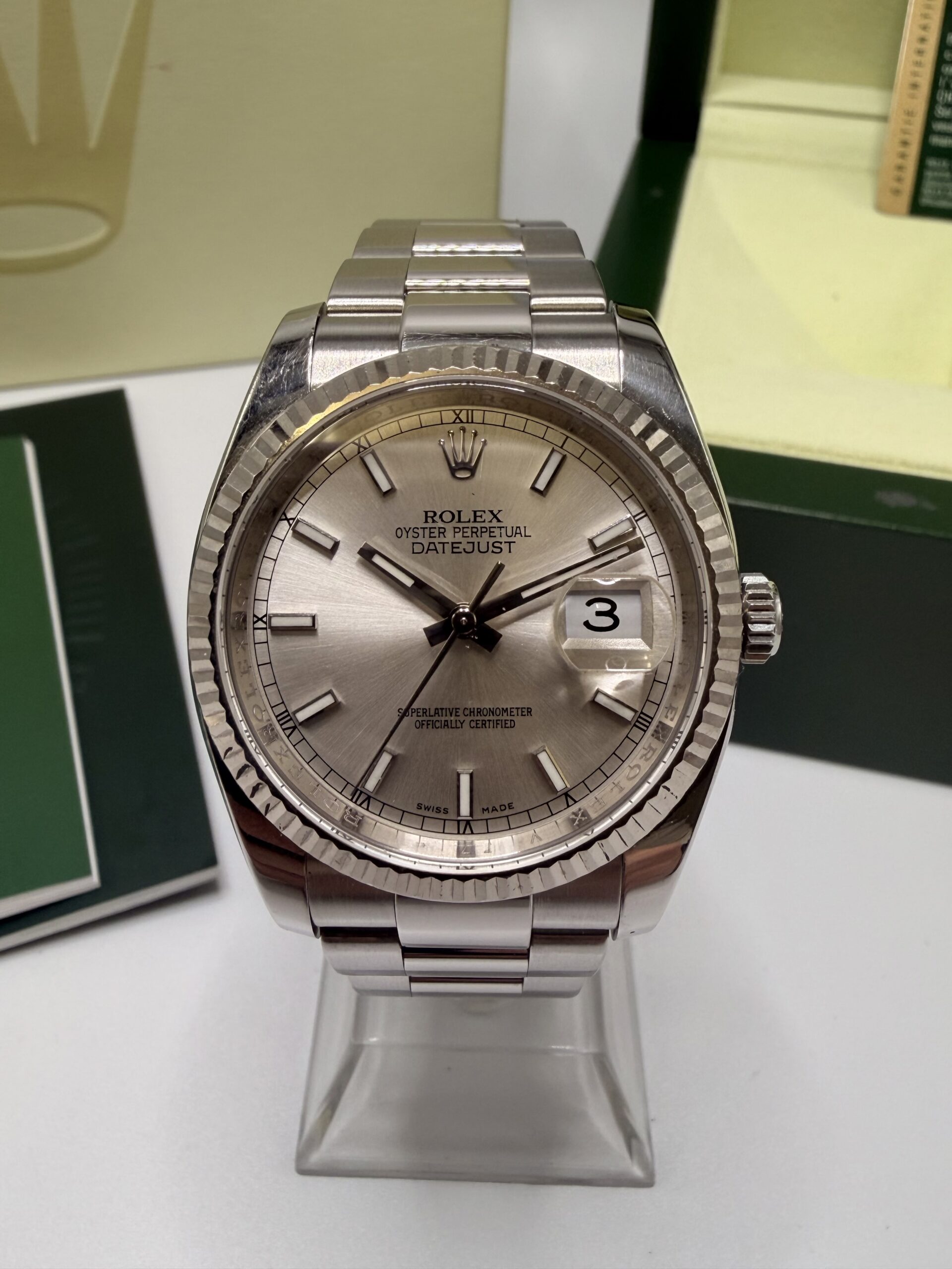 Rolex Datejust 36 Full Set ref 116234 année 2010