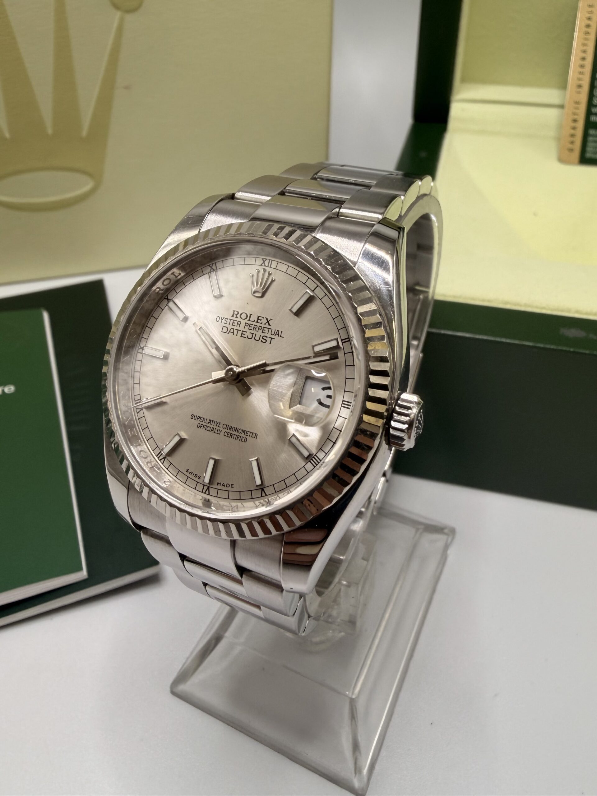 Rolex Datejust 36 Full Set ref 116234 année 2010