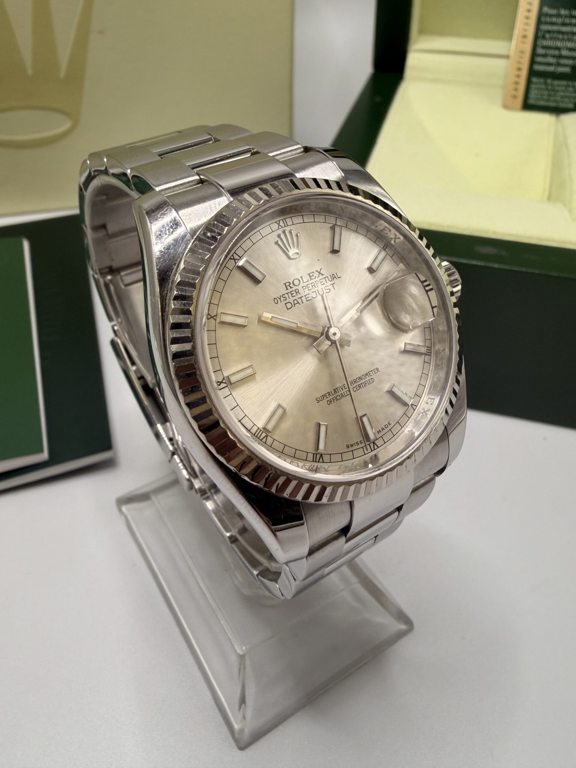 Rolex Datejust 36 Full Set ref 116234 année 2010