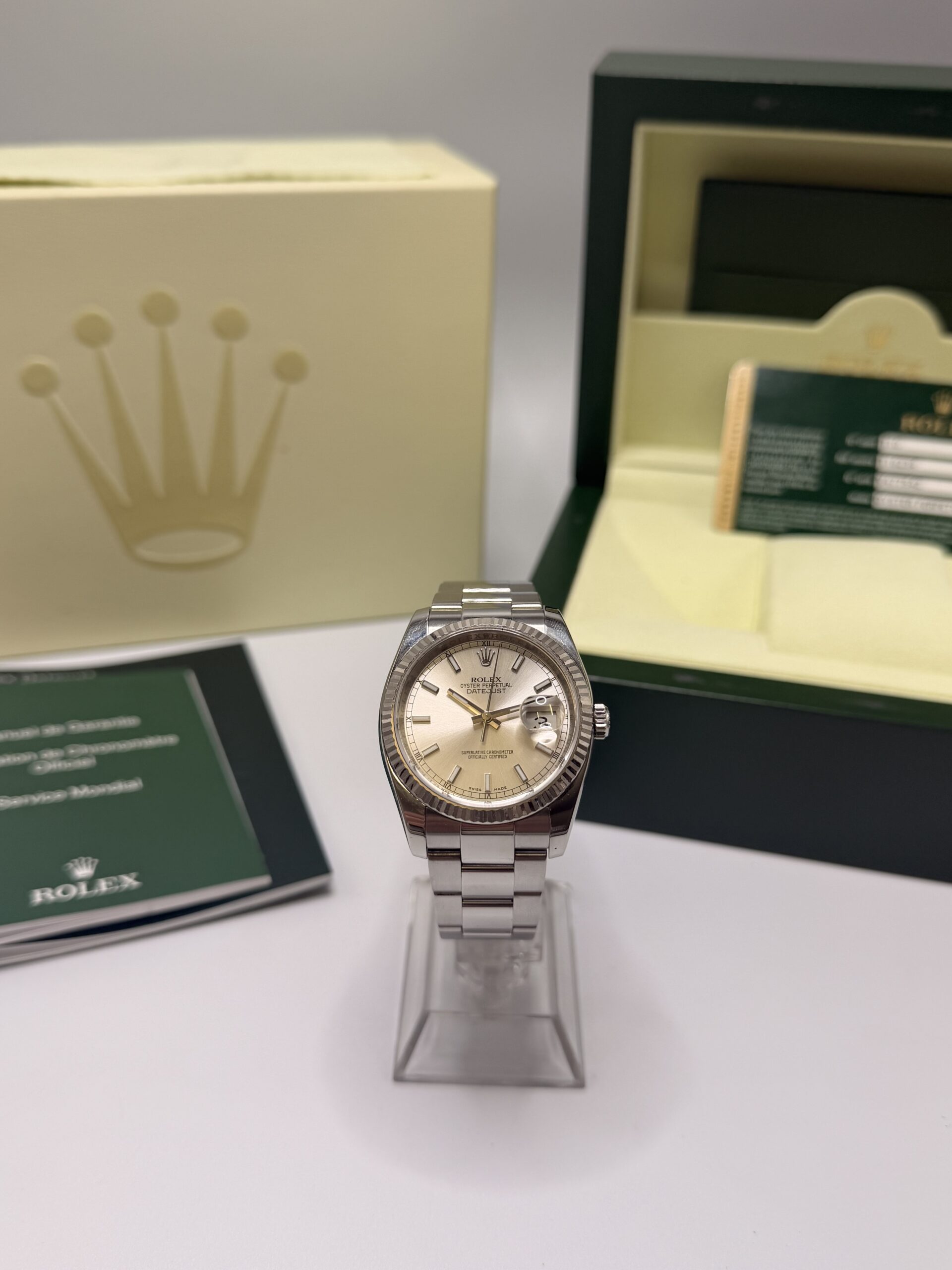 Rolex Datejust 36 Full Set ref 116234 année 2010