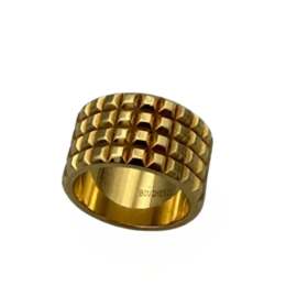 BAGUE BOUCHERON CLOU DE PARIS OR 18K (T.49) — photo 3