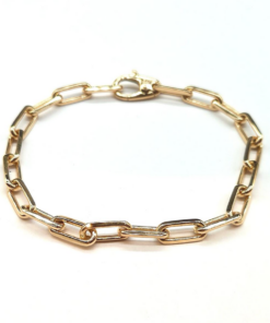 BRACELET CARTIER SANTOS OR JAUNE 18K (T.20)