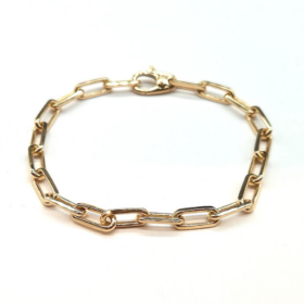 BRACELET CARTIER SANTOS OR JAUNE 18K (T.20) — photo 1