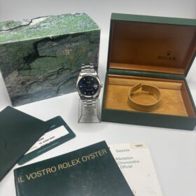Rolex Datejust ref 15200 Blue Full Set 2004 — photo 6