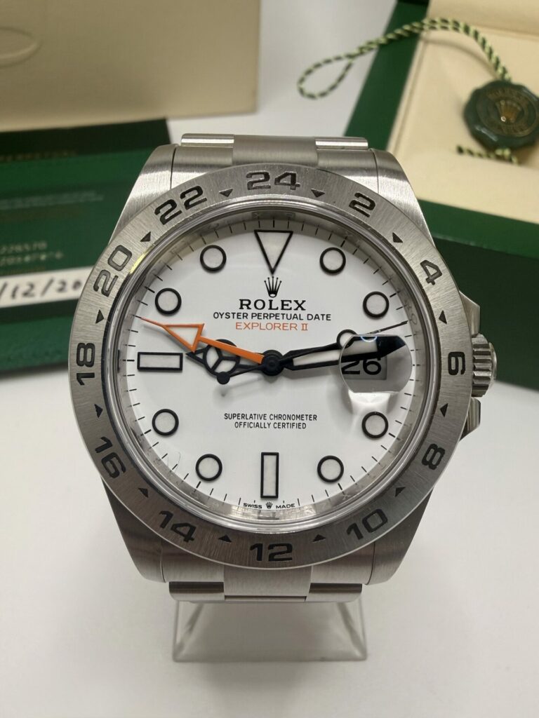 Rolex Explorer II ref 226570 année 2022 Full Set