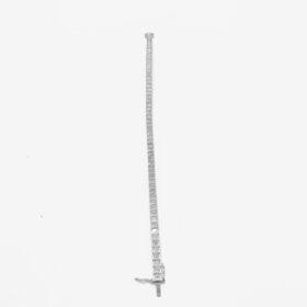 BRACELET TENNIS RIVIÈRE DE DIAMANTS ENV.8,50 CTS  (T.17) — photo 3