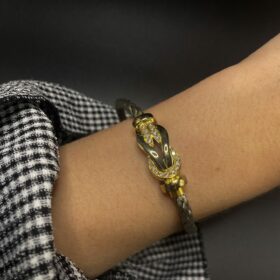 BRACELET FRED CHANCE INFINIE GM OR 18K DIAMANTS (T.18) — photo 4