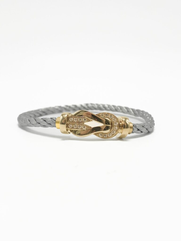 BRACELET FRED CHANCE INFINIE GM OR 18K DIAMANTS (T.18)