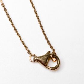 COLLIER CARTIER AMULETTE OR 18K DIAMANT NACRE — photo 7