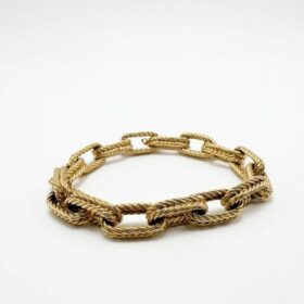BRACELET VAN CLEEF & ARPELS OR JAUNE 18K — photo 1