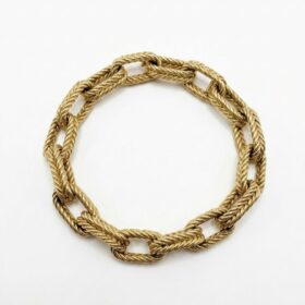 BRACELET VAN CLEEF & ARPELS OR JAUNE 18K — photo 3