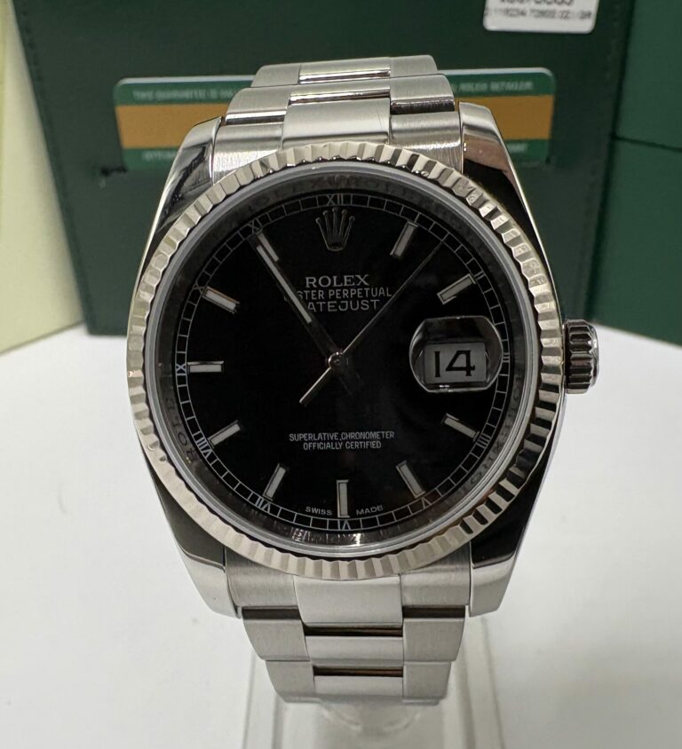 Rolex Datejust 36 ref 116234 année 2014