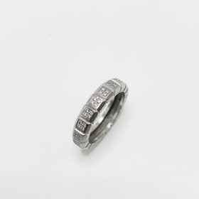BAGUE CHOPARD ICE CUBE OR 18K DIAMANTS (T.52) — photo 3