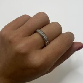 BAGUE CHOPARD ICE CUBE OR 18K DIAMANTS (T.52) — photo 4