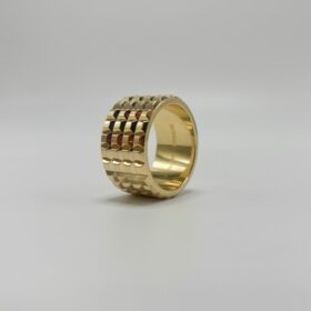 BAGUE BOUCHERON CLOU DE PARIS OR 18K (T.52) — photo 2