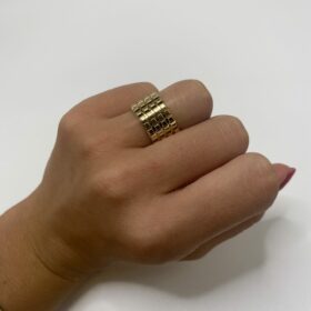 BAGUE BOUCHERON CLOU DE PARIS OR 18K (T.52) — photo 5