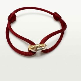 BRACELET CARTIER TRINITY OR 18K CORDON — photo 1
