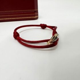 BRACELET CARTIER TRINITY OR 18K CORDON — photo 2