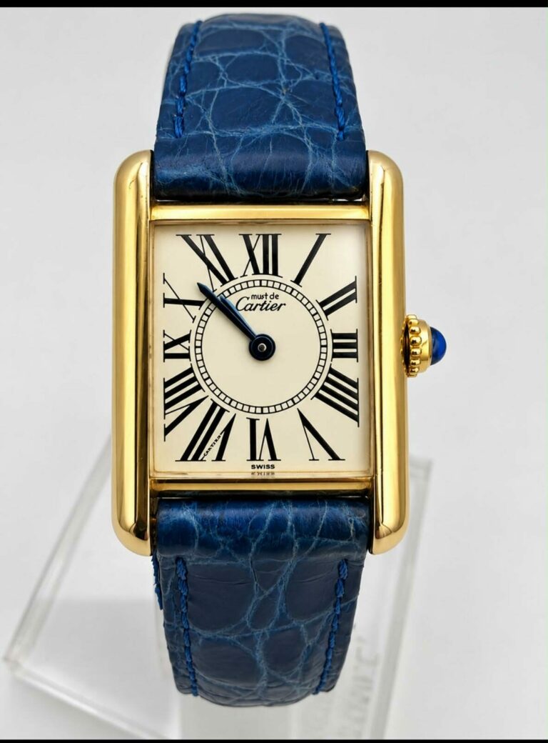 Cartier Tank Vermeil 5057001 année 1993