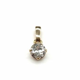 PENDENTIF OR 18K DIAMANT ENV. 1 CT — photo 4