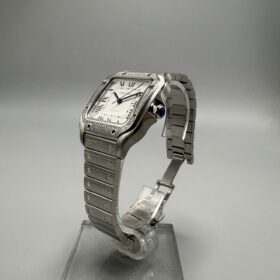 Cartier Santos 4075 année 2025 Lunette Diamants — photo 3