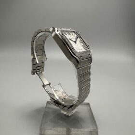 Cartier Santos 4075 année 2025 Lunette Diamants — photo 4