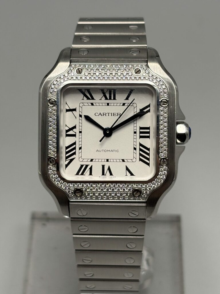 Cartier Santos 4075 année 2025 Lunette Diamants