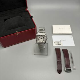 Cartier Santos 4075 année 2025 Lunette Diamants — photo 8
